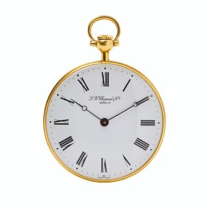 18ct Yellow Gold, L.U.Chopard & Cie Geneve, 42mm Pocket Watch
