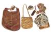 Seven Woven Bilum and Six Woven Bags