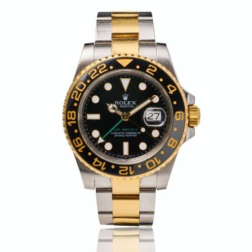 Stainless Steel / 18ct Yellow Gold, Rolex GMT-Master II Wristwatch, circa 2007