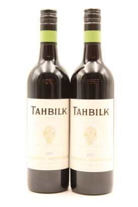 (2) 2012 Tahbilk Cabernet Sauvignon, Nagambie Lakes