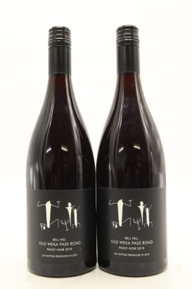 (2) 2019 Bell Hill Old Weka Pass Road Pinot Noir, Canterbury