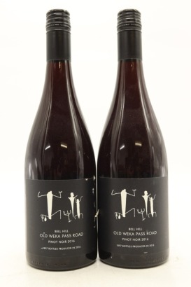(2) 2016 Bell Hill Old Weka Pass Road Pinot Noir, Canterbury