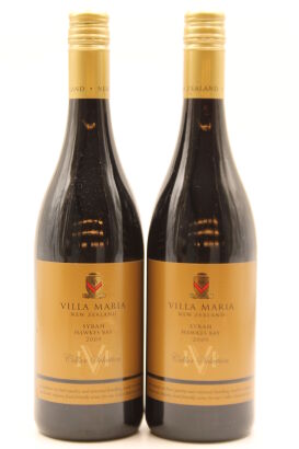 (2) 2009 Villa Maria Cellar Selection Syrah, Hawkes Bay [BC95]