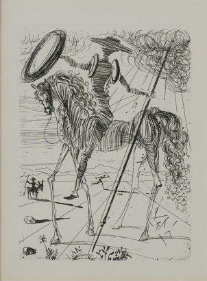 SALVADOR DALI Don Quixote