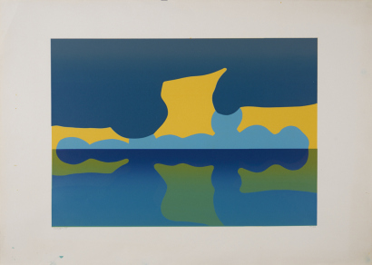 MICHAEL SMITHER Cloud Reflections in the Sea (from the Back Beach series)