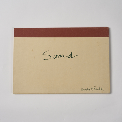 MICHAEL SMITHER Sand Book and Print