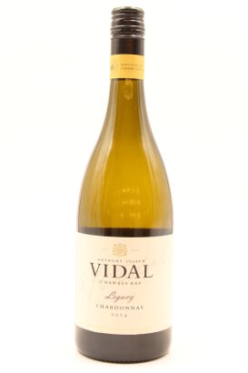 (1) 2014 Vidal Legacy Chardonnay, Hawkes Bay [BC96] [RC19.5]