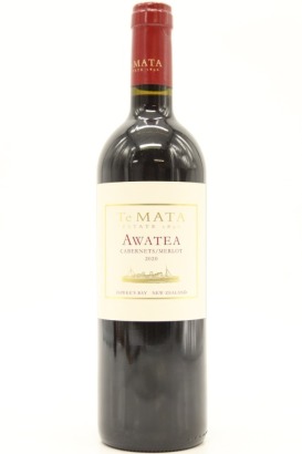 (1) 2020 Te Mata Estate 'Awatea' Cabernets - Merlot, Hawke's Bay