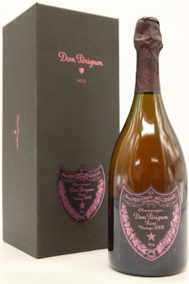 (1) 2008 Dom Perignon Rose, Champagne [JR17] [RP97] (GB)