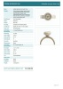 Platinum, 0.70ct / 0.20ct Diamond Solitaire Style Ring - 3