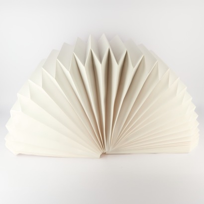 A Large VFold Shade by Blacklight