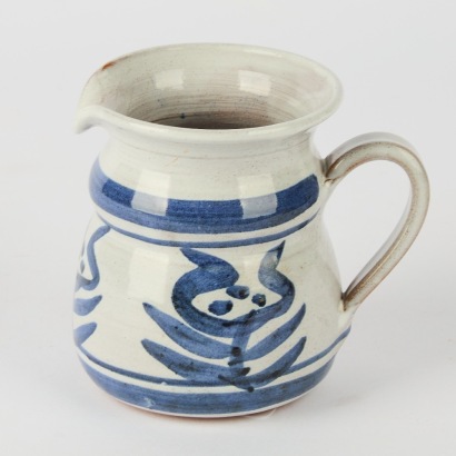 A New Zealand Pottery Jug by White Horse Pottery, Nelson