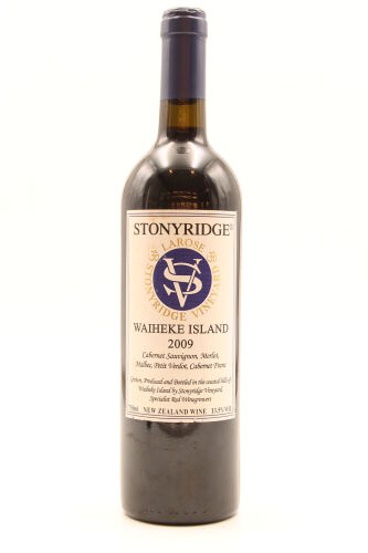 (1) 2009 Stonyridge Vineyard Larose, Waiheke Island