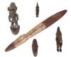 Five Small Papua New Guinea Carvings