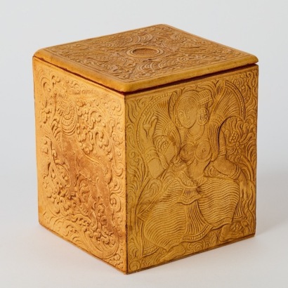 A Vintage Sri Lankan Tea Box