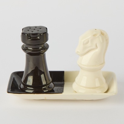A Carlton Ware Salt And Pepper Shakers
