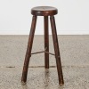 An Antique Factory Stool