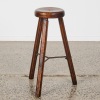 An Antique Factory Stool