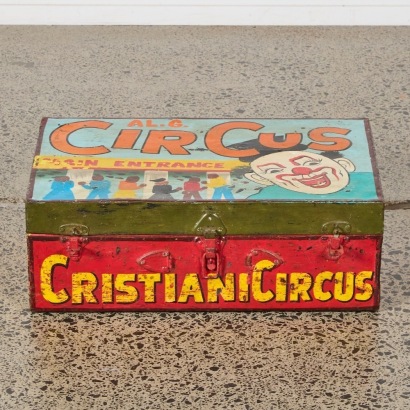 A Vintage Circus Trunk