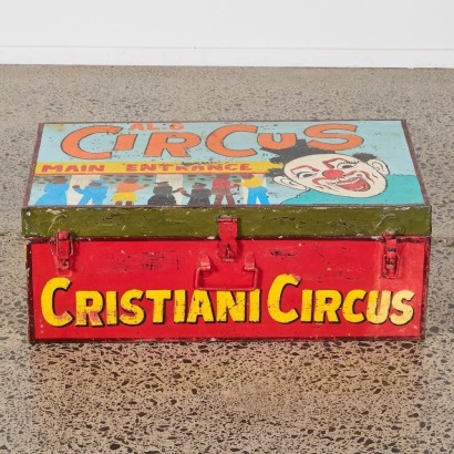 A Vintage Circus Trunk