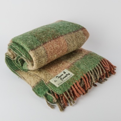 A Town and Country All Wool Blanket