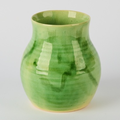 An Early Crown Lynn Vase