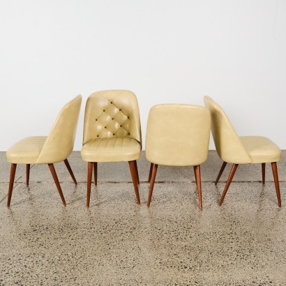 A Set of Four Retro Chairs