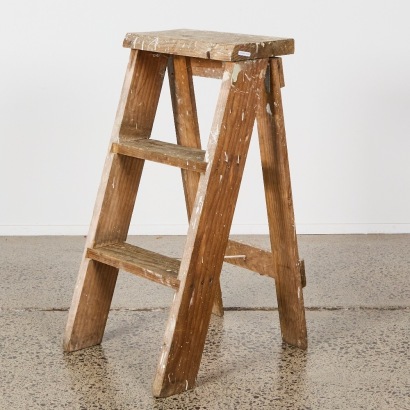 A Robust Paint-Splattered Step Ladder