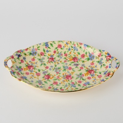 A Royal Winton Old Cottage Chintz Pattern Serving Dish