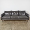 A Rocella 3.5 Seater Leather Sofa - 2
