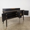 A Lacquered Wooden Sideboard with Brass Handles, Japan c. 1990s - 2