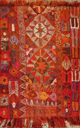 A Handwoven Marsh Rug