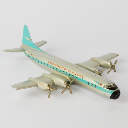 A Vintage Lockheed Electra Model by Raise Up, Holland