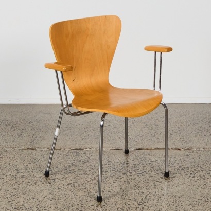 A Fritz Hansen Style Chair
