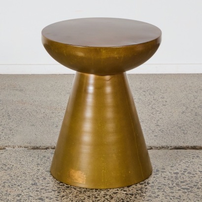 A Metal Industrial style Side Table