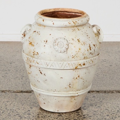 A Faux Terracotta Pot