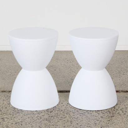 A Pair Of Mode Philippe Starck Replica Prince Stools