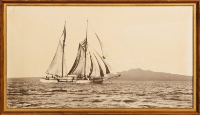An Early Whites Aviation Black And White Photo
