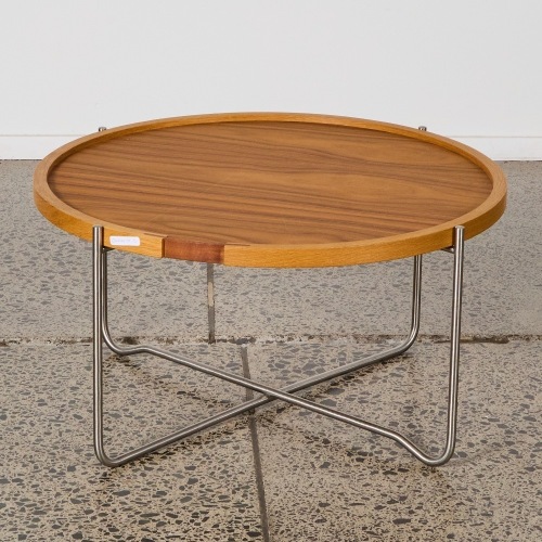 A Hans J. Wegner CH417 Tray Table by Carl Hansen & S&oslash;n