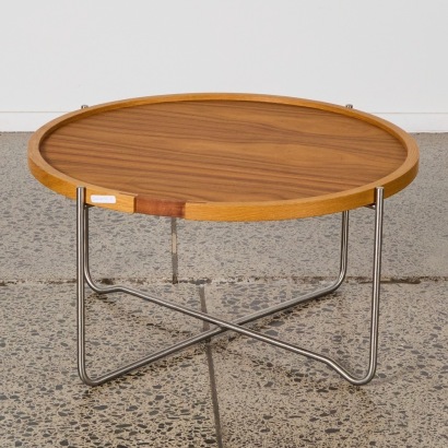 A Hans J. Wegner CH417 Tray Table by Carl Hansen & S&oslash;n