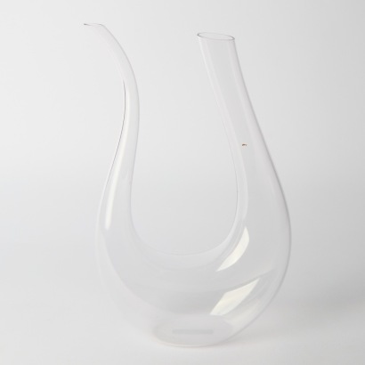 A Handblown Milan Aerating Wine Decanter