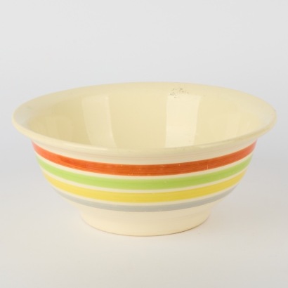 A Vintage Fiesta Ware Mixing Bowl By Crown Lynn Circa 1950