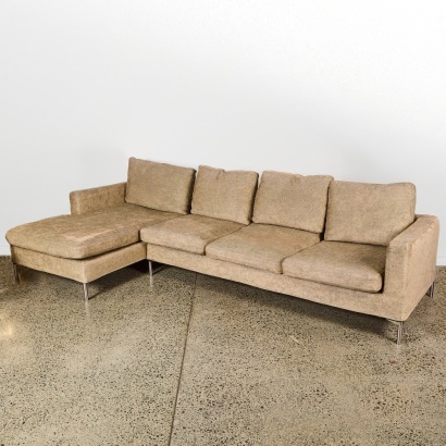 A BPA International Italian Corner Sofa with Removable Covers