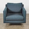 A Lounge Chair by Map For Thonet in Grey Wool Upholstery - 2
