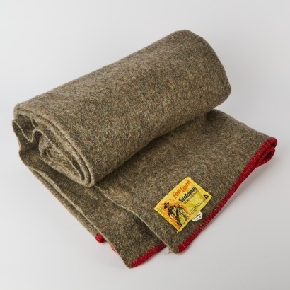 A Sundowner Woollen Blanket By Fontana Made In New Zealand