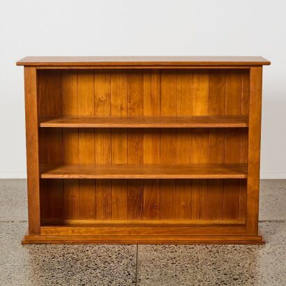 A Solid Wood Bookshelf