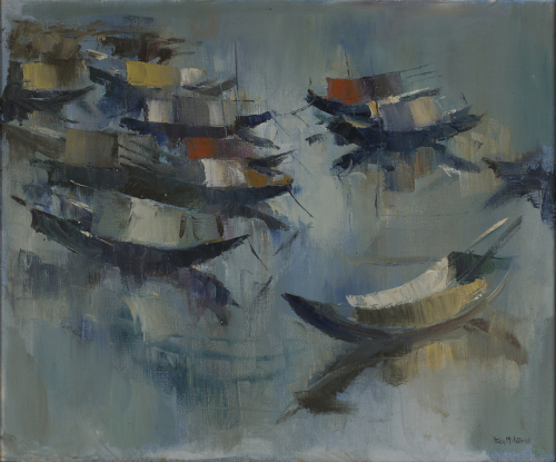 PETER MCINTYRE Sampans
