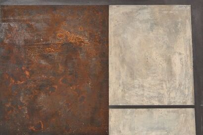 A Painting &lsquo;Monolithic Landscapes No 7&rsquo; By J Mathias