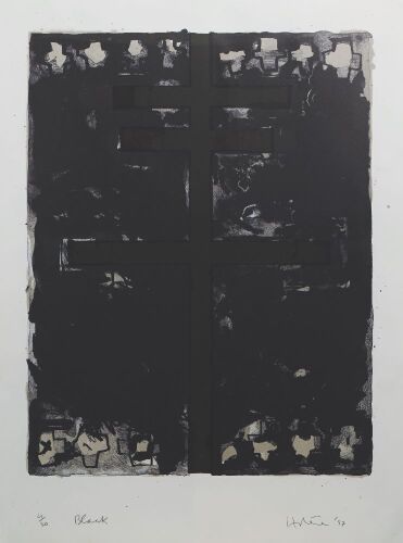 RALPH HOTERE Black