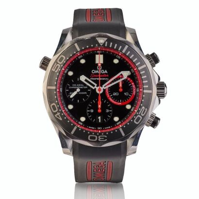 Titanium, 44mm OMEGA Seamaster Professional 300 Chronograph Wristwatch, Limited Edition ETNZ, circa 2013